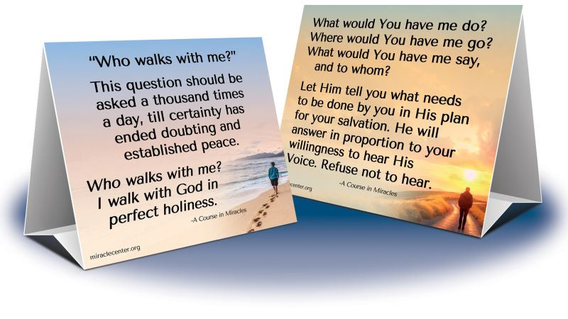 Daily Guidance Table Tent