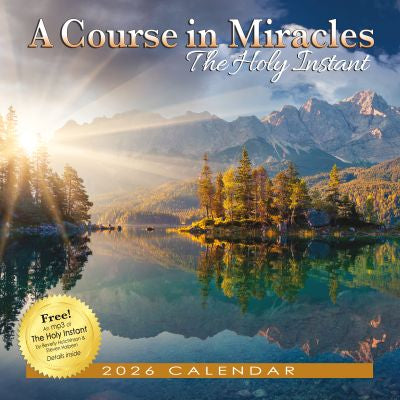 A Course in Miracles 2026 Wall Calendar