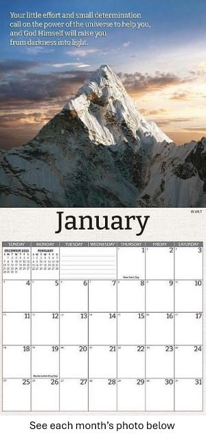 A Course in Miracles 2026 Wall Calendar