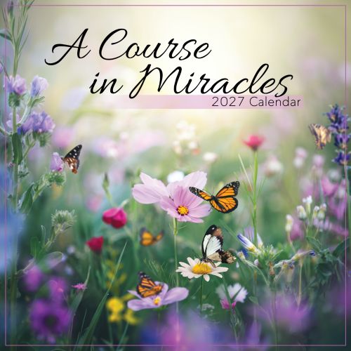 A Course in Miracles 2027 Wall Calendar