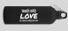 Teach Only Love Water Bottle - thumbnail