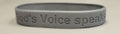 Wristband - "God's Voice speaks to me all through the day"