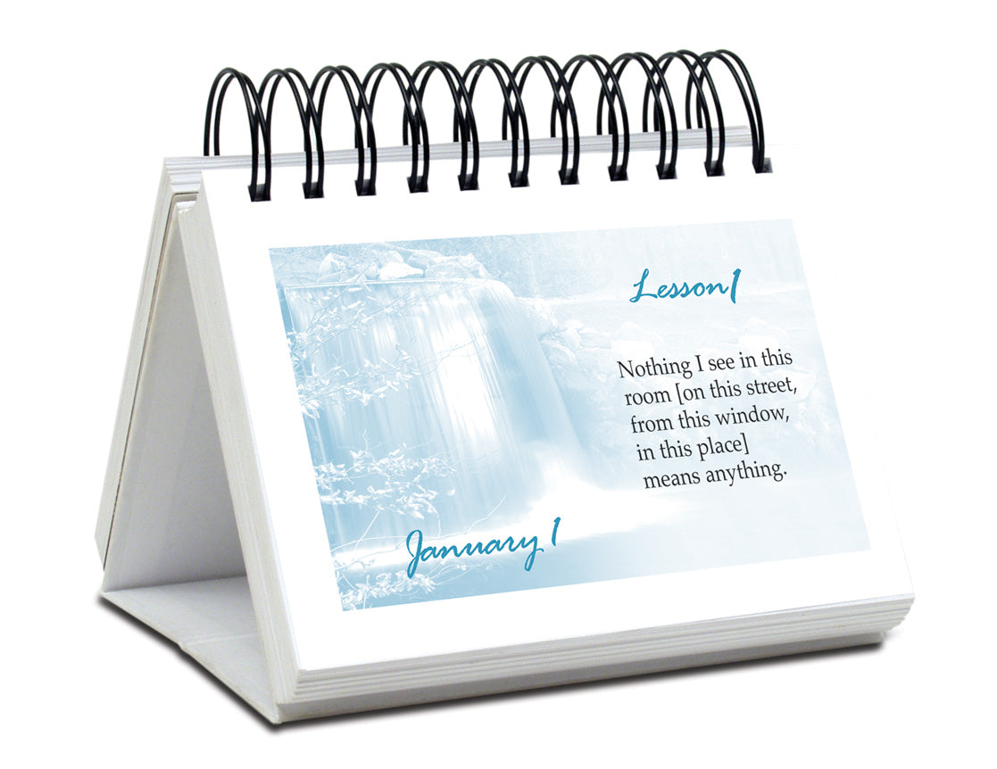 A Course in Miracles Flip Calendar