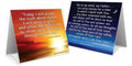 Morning and Evening Table Tent