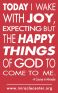 Wake With Joy Cling - thumbnail